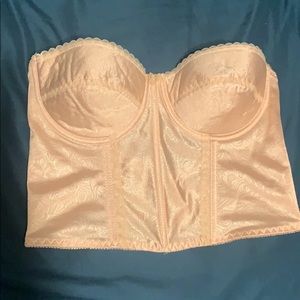 34C bra corset. Beige